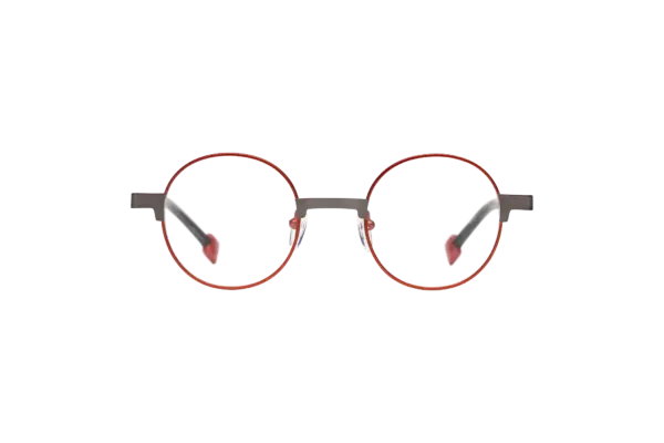 Gafa de graduada para hombre modelo Adam color Rojo