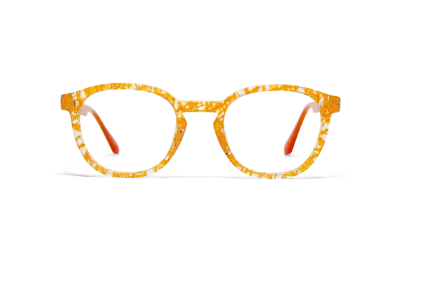 Gafa de graduada para hombre modelo Aparece color Naranja