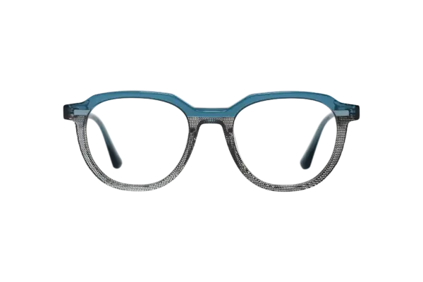 Gafa de graduada para hombre modelo Azur color Azul-Gris