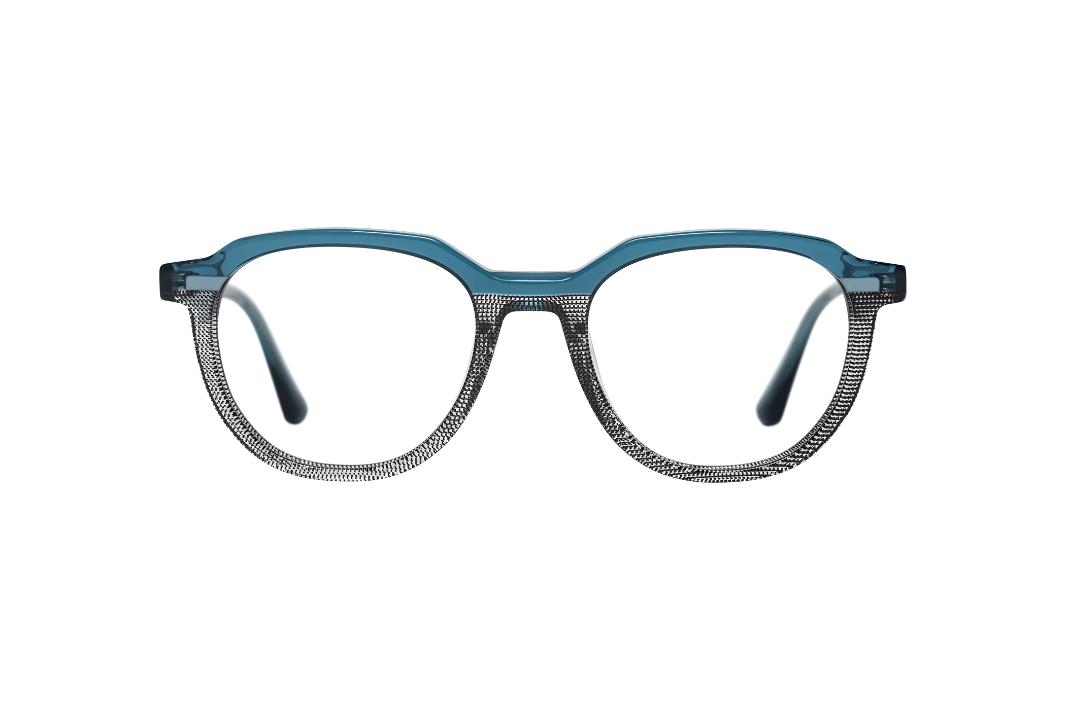 Gafa de graduada para hombre modelo Azur color Azul-Rojo