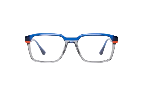 Gafa de graduada para hombre modelo Cafe color Azul