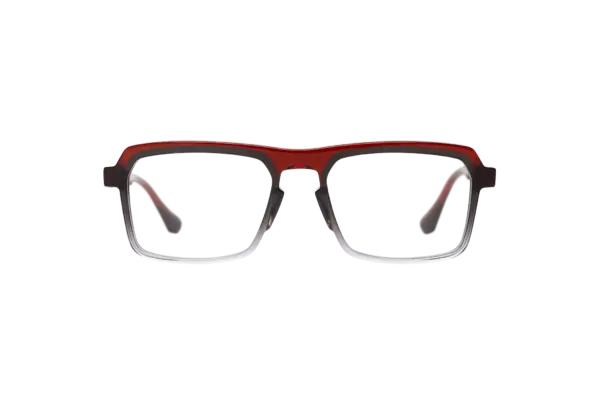 Gafa de graduada para hombre modelo Choco color Rojo