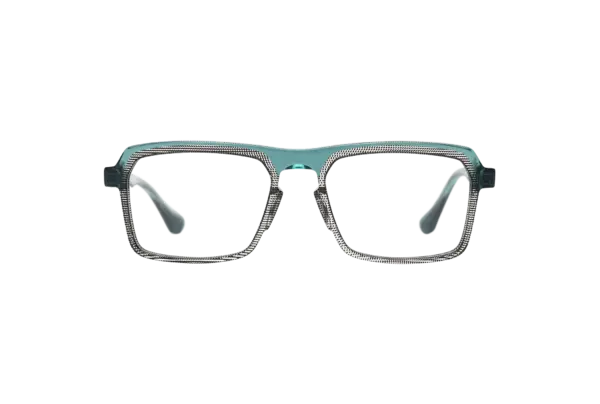 Gafa de graduada para hombre modelo Choco color Verde