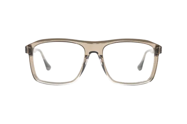 Gafa de graduada para hombre modelo Edvard color Transparente-Miel