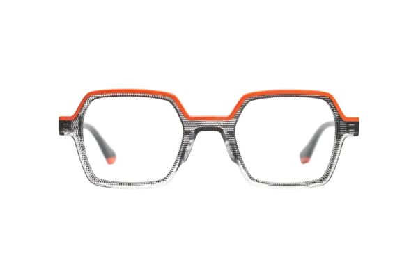 Gafa de graduada para hombre modelo Gustav color Naranja