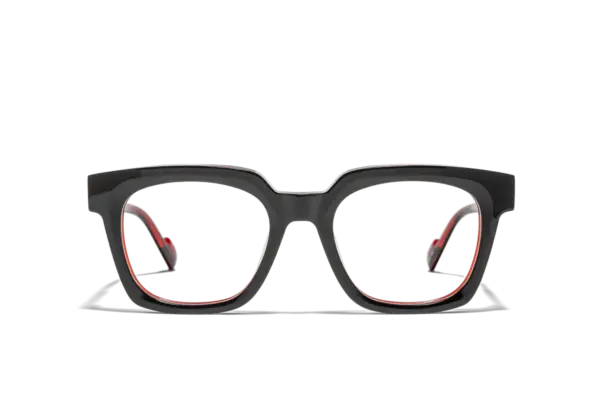 Gafa de graduada para hombre modelo Gusto color Negro-Rojo