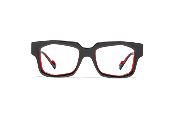 Gafa de graduada para hombre modelo Impulso color Negro-Rojo