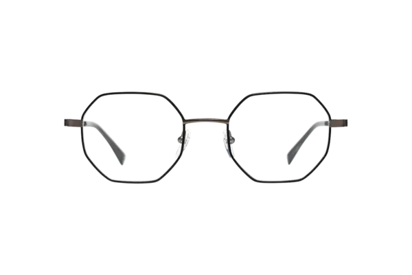 Gafa de graduada para hombre modelo Ligio color Negro