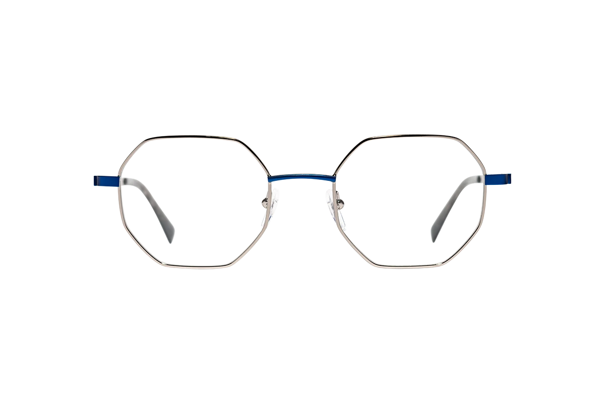 Gafa de graduada para hombre modelo Ligio color Plata