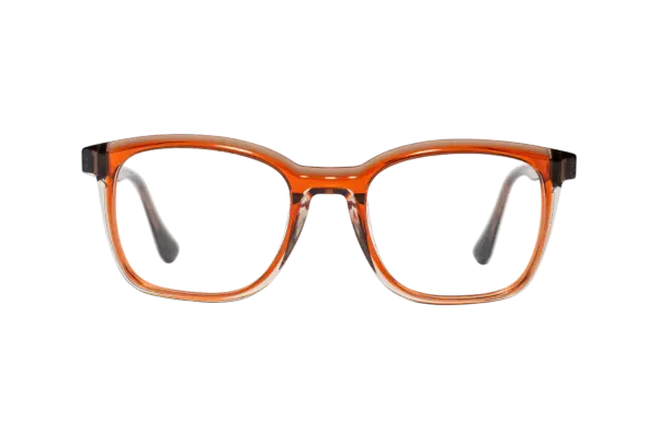 Gafa de graduada para hombre modelo Mekong color Naranja