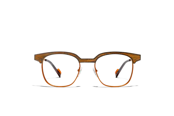 Gafa de graduada para hombre modelo Miro color Naranja