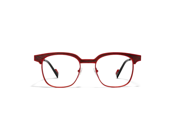 Gafa de graduada para hombre modelo Miro color Rojo
