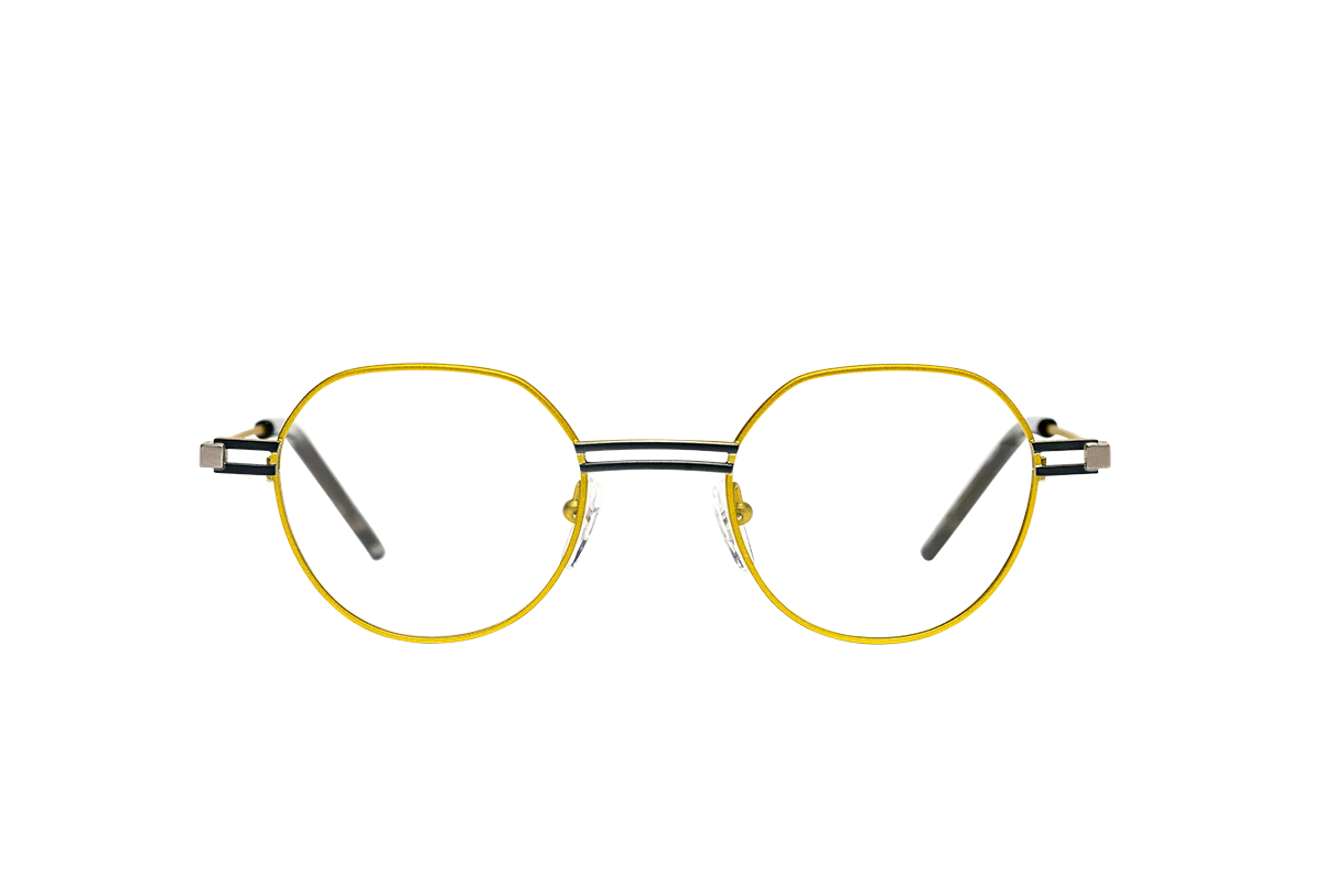 Gafa de graduada para hombre modelo Nelus color Naranja