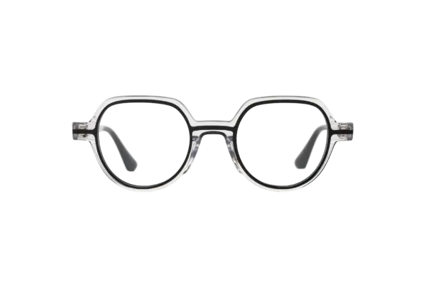 Gafa de graduada para hombre modelo Pistachio color Negro