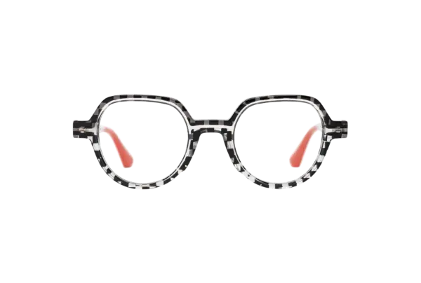 Gafa de graduada para hombre modelo Pistachio color Negro