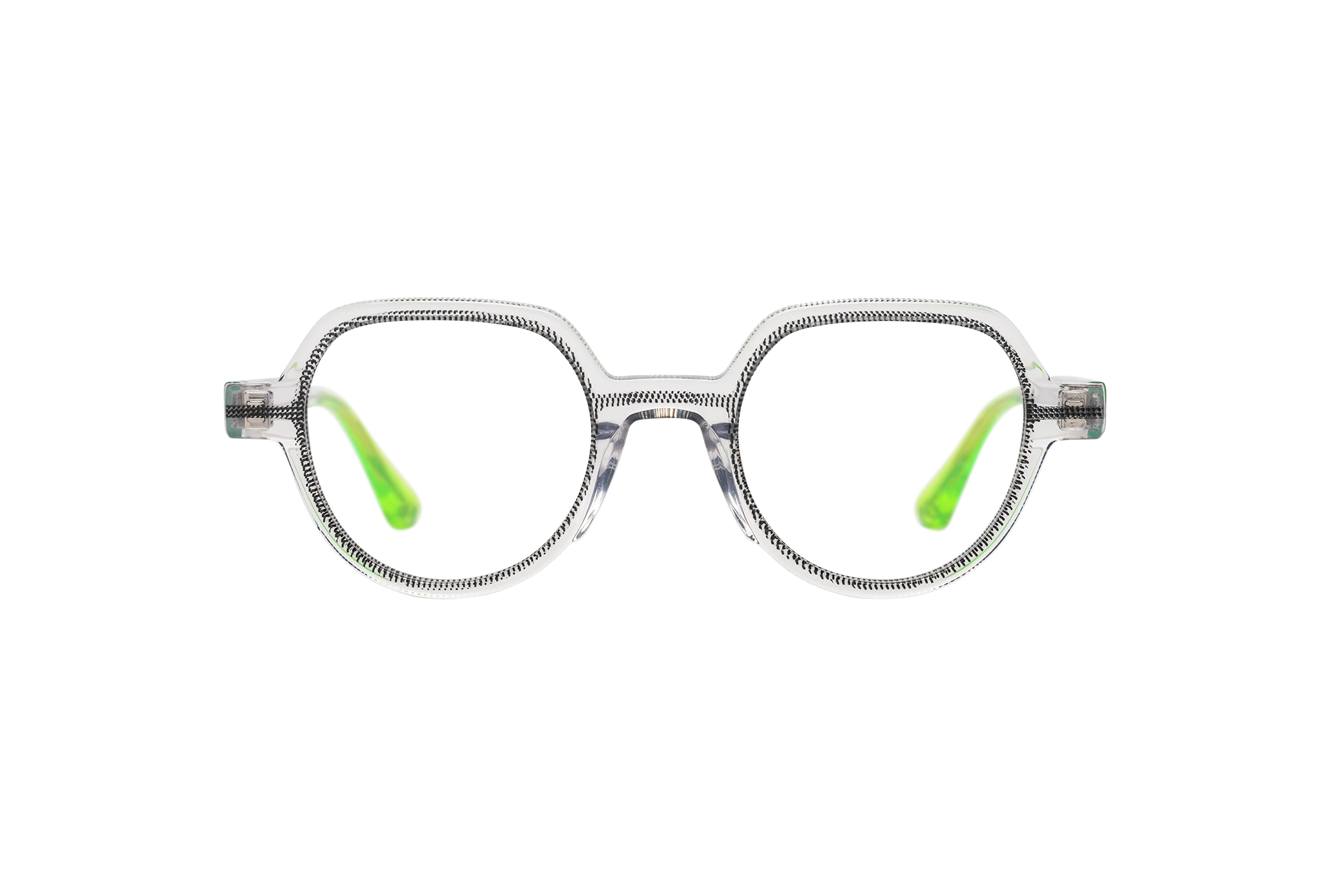 Gafa de graduada para hombre modelo Pistachio color Negro