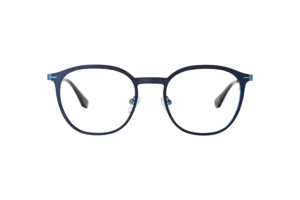 Gafa de graduada para hombre modelo Plomo color Azul