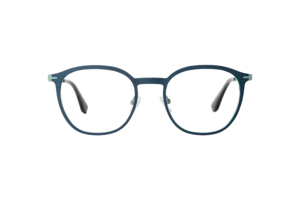 Gafa de graduada para hombre modelo Plomo color Azul-Cobre