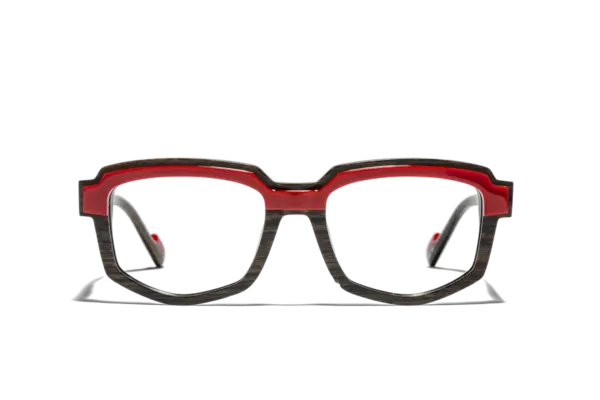 Gafa de graduada para hombre modelo Punto color Rojo