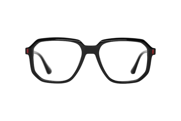 Gafa de graduada para hombre modelo Rubi color Negro