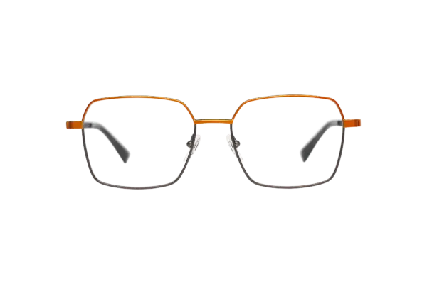 Gafa de graduada para hombre modelo Rufe color Naranja