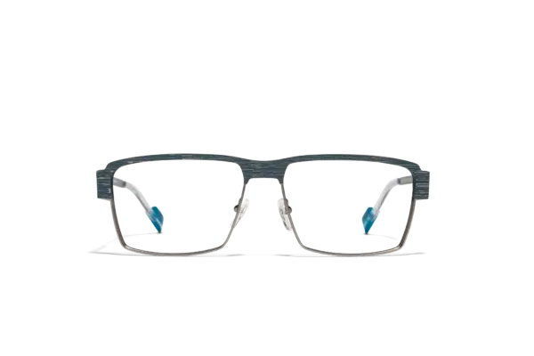 Gafa de graduada para hombre modelo Suelto color Gris-Azul