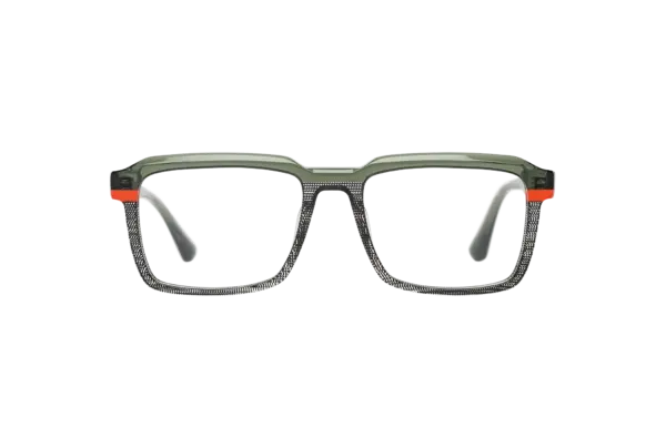 Gafa de graduada para hombre modelo Toffee color Verde