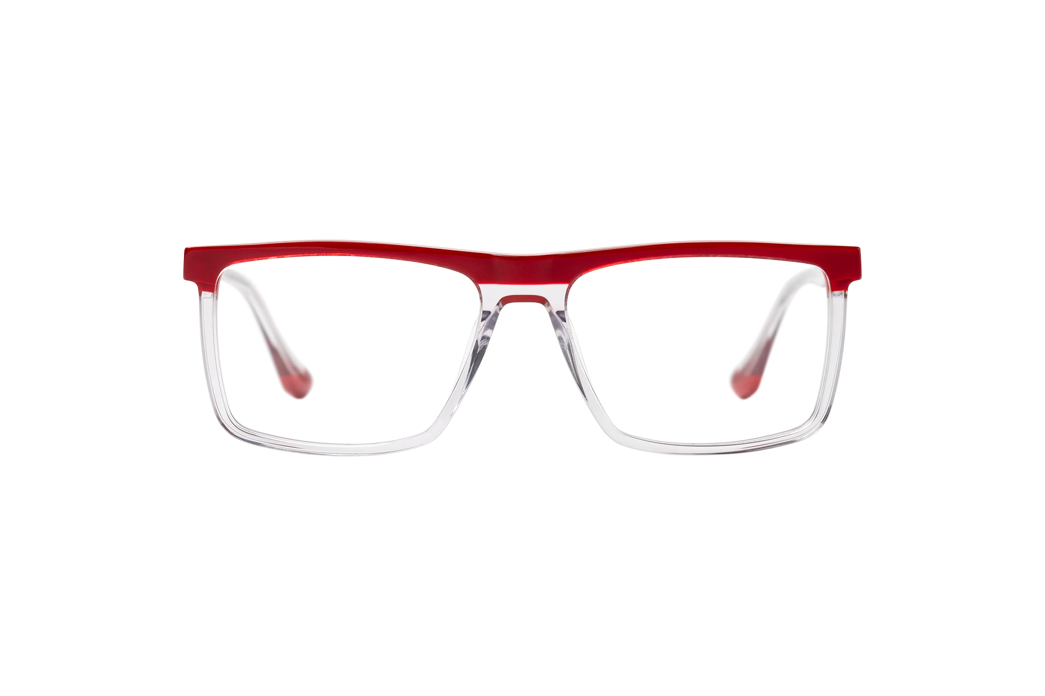 Gafa de graduada para hombre modelo Virgil color Rojo