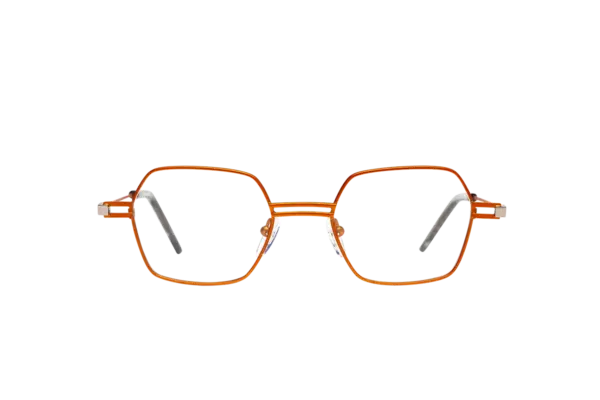 Gafa de graduada para hombre modelo Vitron color Naranja
