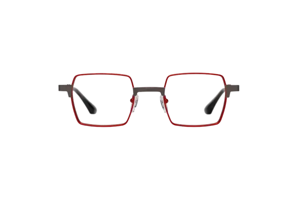 Gafa de graduada para hombre modelo Waffle color Rojo