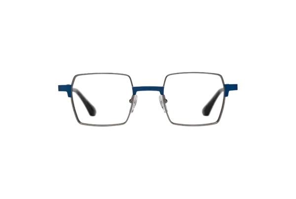 Gafa de graduada para hombre modelo Waffle color Plata