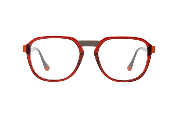 Gafa de graduada para hombre modelo Zambeze color Rojo