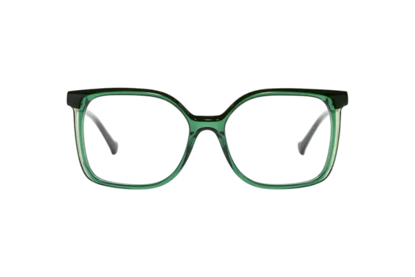 Gafa de graduada para mujer modelo Aglaya color Verde