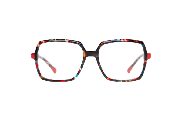 Gafa de graduada para mujer modelo Aino color Havana-Rosa