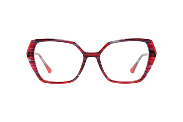 Gafa de graduada para mujer modelo Blatta color Rojo