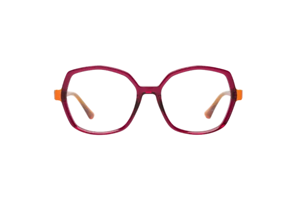 Gafa de graduada para mujer modelo Bombon color Rojo