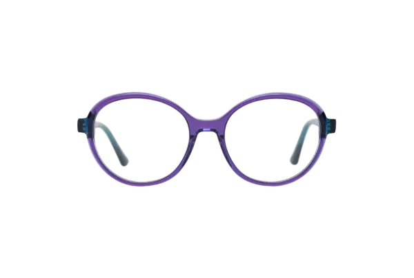 Gafa de graduada para mujer modelo Caramel color Azul