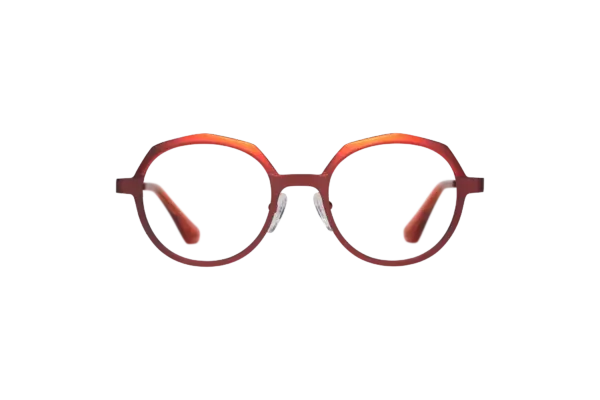 Gafa de graduada para mujer modelo Cobre color Rojo