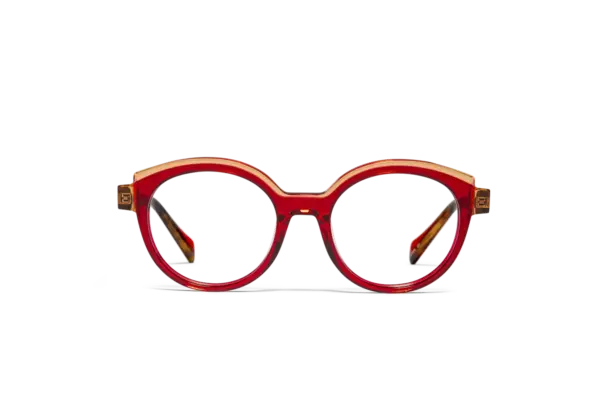Gafa de graduada para mujer modelo Comoda color Rojo