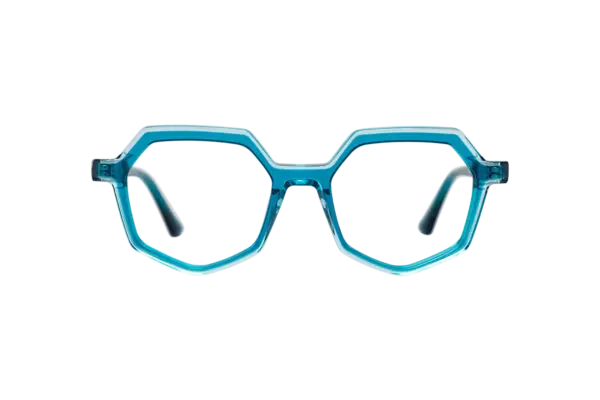 Gafa de graduada para mujer modelo Diamante color Azul