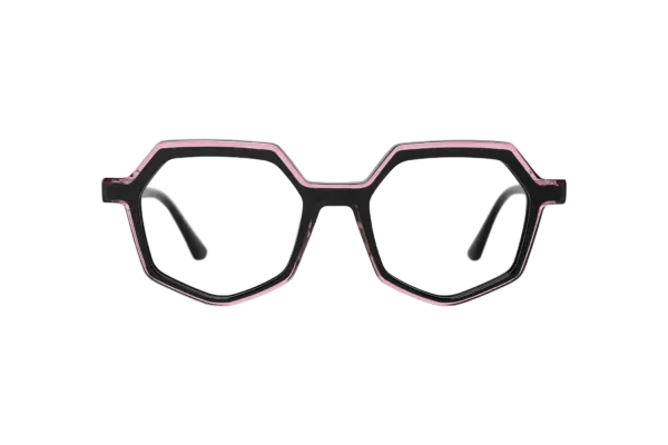 Gafa de graduada para mujer modelo Diamante color Negro