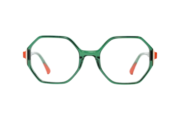 Gafa de graduada para mujer modelo Drina color Verde