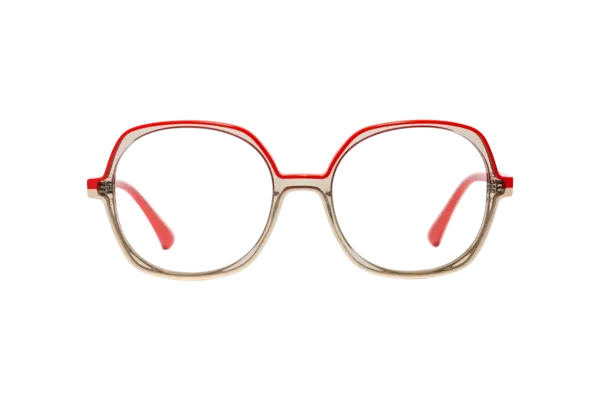 Gafa de graduada para mujer modelo Esea color Naranja