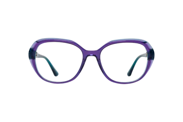 Gafa de graduada para mujer modelo Esme color Lila-Azul