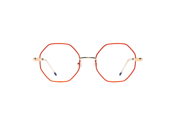 Gafa de graduada para mujer modelo Lina color Naranja