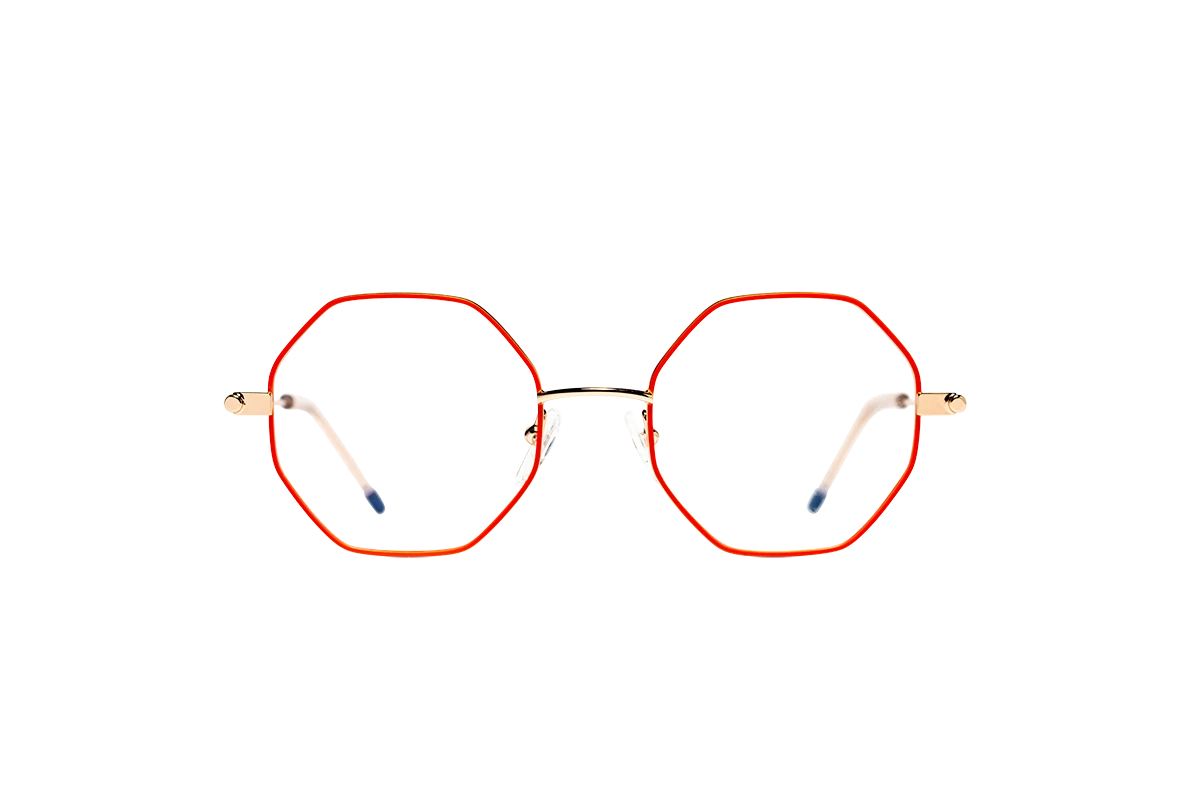 Gafa de graduada para mujer modelo Lina color Naranja