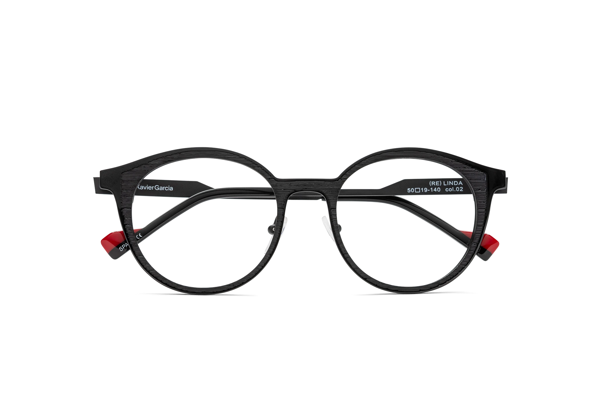 Gafa de graduada para mujer modelo Linda color Negro