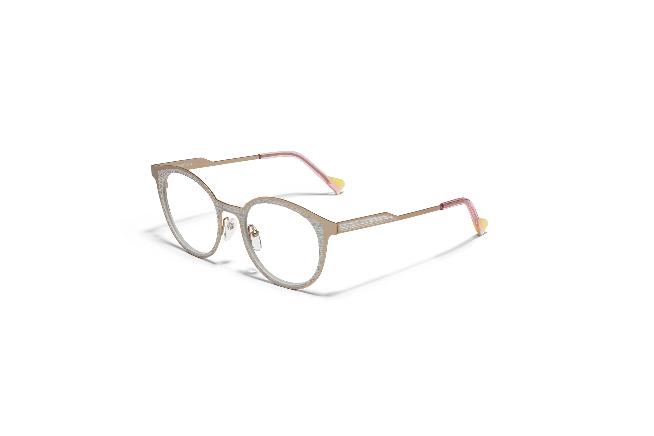 Gafa de graduada para mujer modelo Linda color Oro