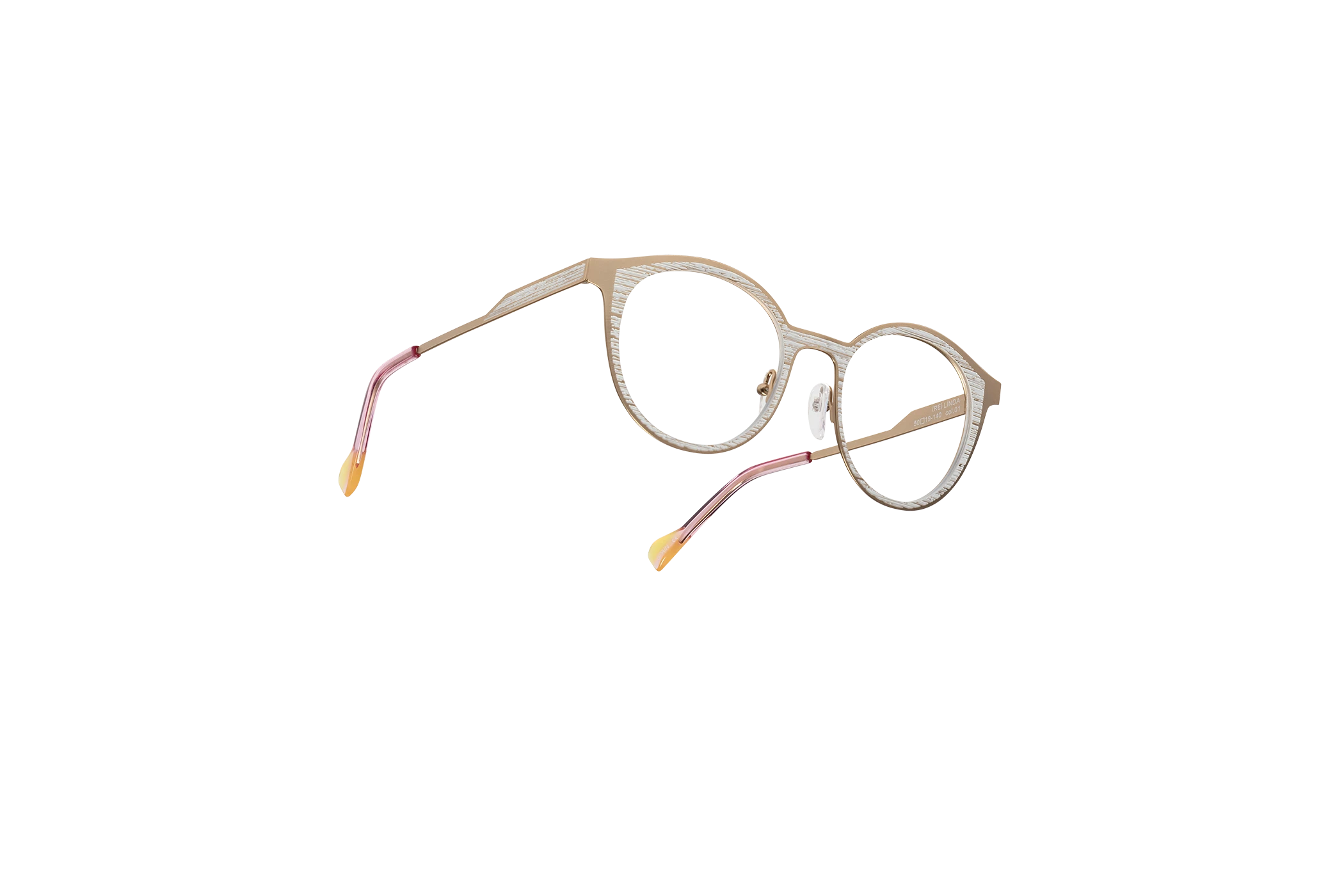 Gafa de graduada para mujer modelo Linda color Oro