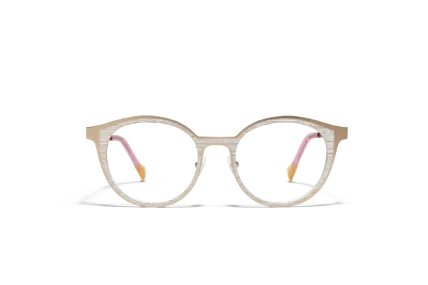 Gafa de graduada para mujer modelo Linda color Oro